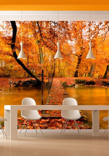 ARTGEIST Fototapet - Autumn, Efterrsbro (flere strrelser) 