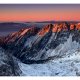 ARTGEIST Fototapet - Beautiful sunrise, Solopgang i Rocky Mountains (flere strrelser)