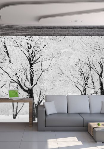 ARTGEIST Fototapet - Trer - vinterlandskab (flere strrelser)