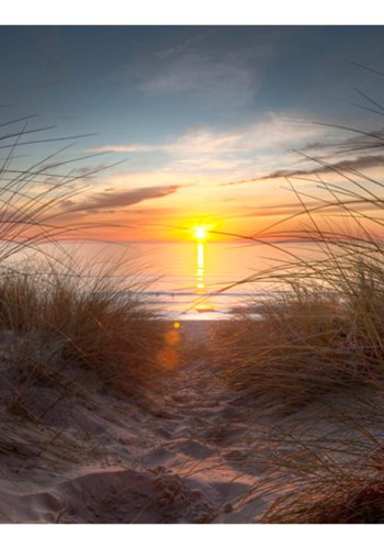 ARTGEIST Fototapet - Solnedgang over Atlanterhavet (flere strrelser)