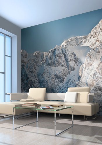 ARTGEIST Fototapet - Vinter i Alperne (flere strrelser)