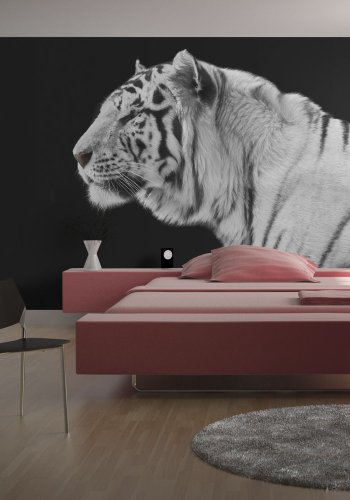 ARTGEIST Fototapet - Hvid tiger (flere strrelser)
