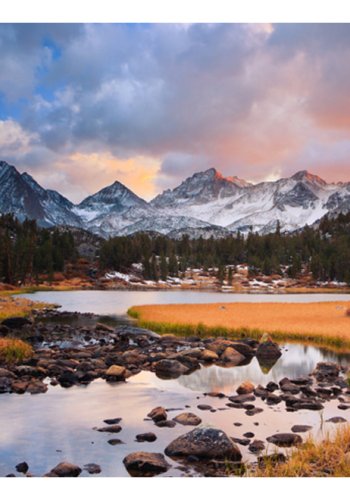 ARTGEIST Fototapet - Amazing bjerglandskab (flere strrelser)