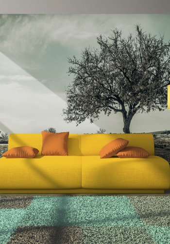 ARTGEIST Fototapet - tree, Vintage tr (flere strrelser)