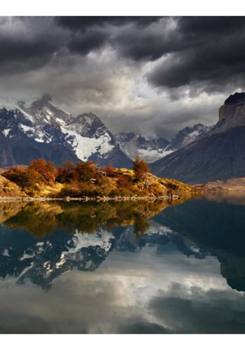 ARTGEIST Fototapet - Torres del Paine National Park (flere strrelser)