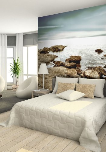 ARTGEIST Fototapet - Klippestrand (flere strrelser)