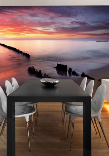 ARTGEIST Fototapet - Solopgang over stersen (flere strrelser)