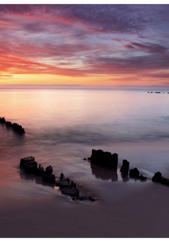 ARTGEIST Fototapet - Solopgang over stersen (flere strrelser)