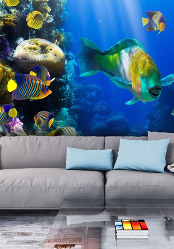 ARTGEIST Fototapet - Underwater paradise, Livet under vand (flere strrelser)