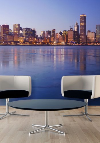 ARTGEIST Fototapet - Downtown Chicago (flere strrelser)