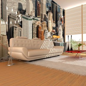 ARTGEIST Fototapet - skyscrapers, Manhattan (flere strrelser)