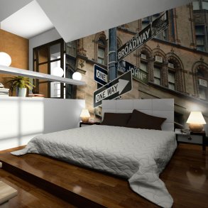 ARTGEIST Fototapet - Alle veje frer til Broadway (flere strrelser)