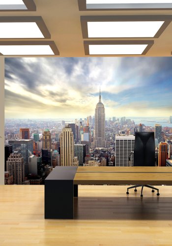 ARTGEIST Fototapet - View on Empire State Building, Ugsigt over New York (flere strrelser)