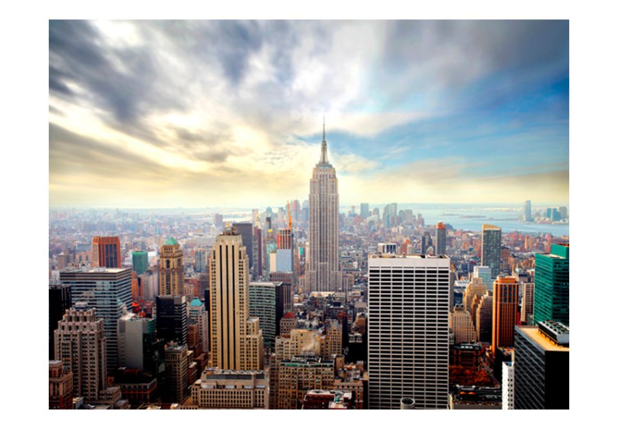 ARTGEIST Fototapet - View on Empire State Building, Ugsigt over New York (flere strrelser)