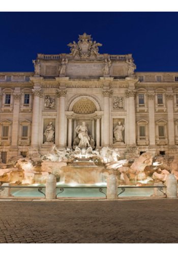 ARTGEIST Fototapet - Trevi Fountain, Sevrdigheder i Rom (flere strrelser)
