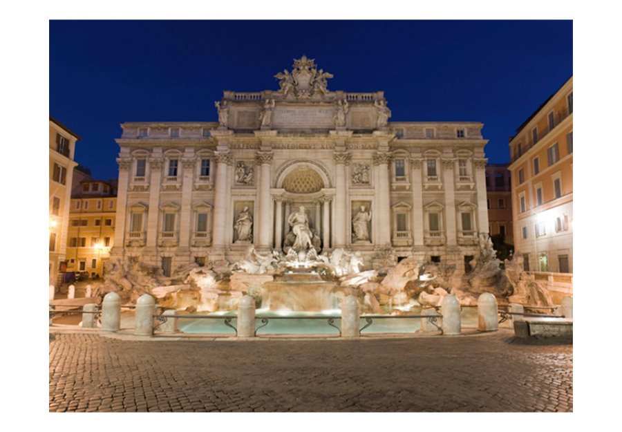 ARTGEIST Fototapet - Trevi Fountain, Sevrdigheder i Rom (flere strrelser)