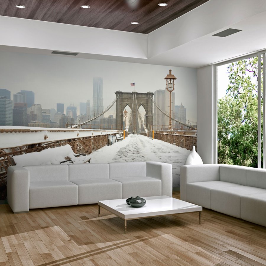 ARTGEIST Fototapet - Snedkkede bro i New York (flere strrelse)