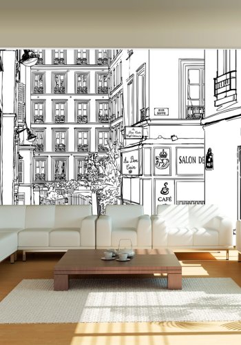 ARTGEIST Fototapet - En gtur gennem Paris' gader (flere strrelser)