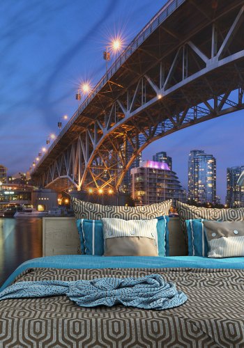 ARTGEIST Fototapet - Granville Bridge i Vancouver (flere strrelser)