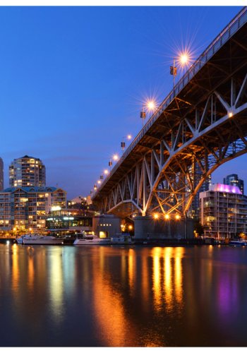ARTGEIST Fototapet - Granville Bridge i Vancouver (flere strrelser)