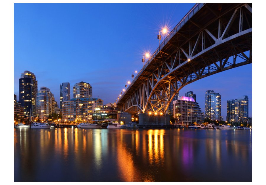 ARTGEIST Fototapet - Granville Bridge i Vancouver (flere strrelser)