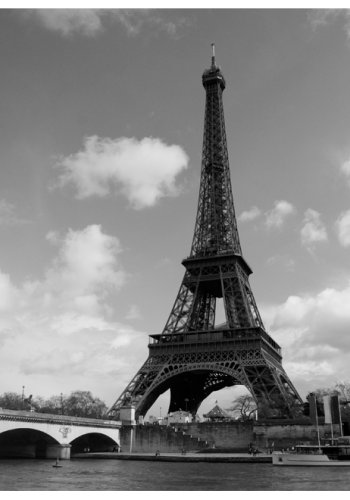 ARTGEIST Fototapet - Seine og Eiffel Trnet (flere strrelser)