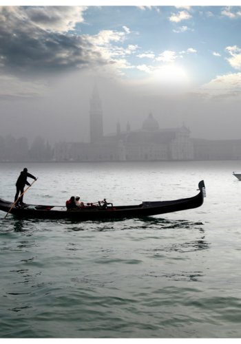 ARTGEIST Fototapet af Gondola ride i Venedig (flere strrelser)