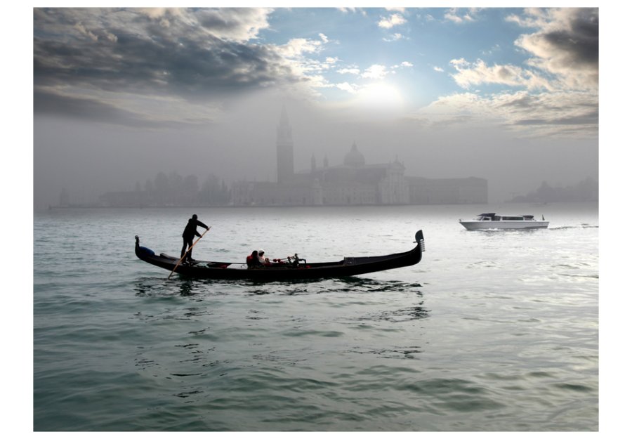 ARTGEIST Fototapet af Gondola ride i Venedig (flere strrelser)