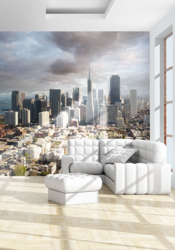 ARTGEIST Fototapet af storby - efterr (flere strrelser)