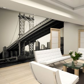 ARTGEIST Fototapet af New York - Manhattan Bridge (flere strrelser)