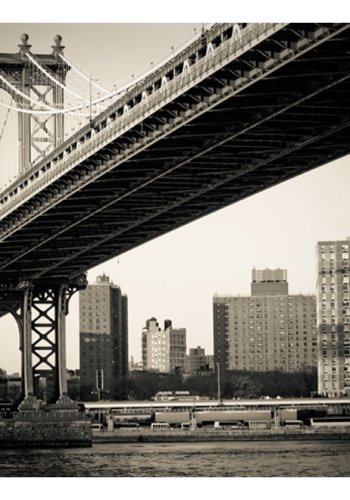 ARTGEIST Fototapet af New York - Manhattan Bridge (flere strrelser)