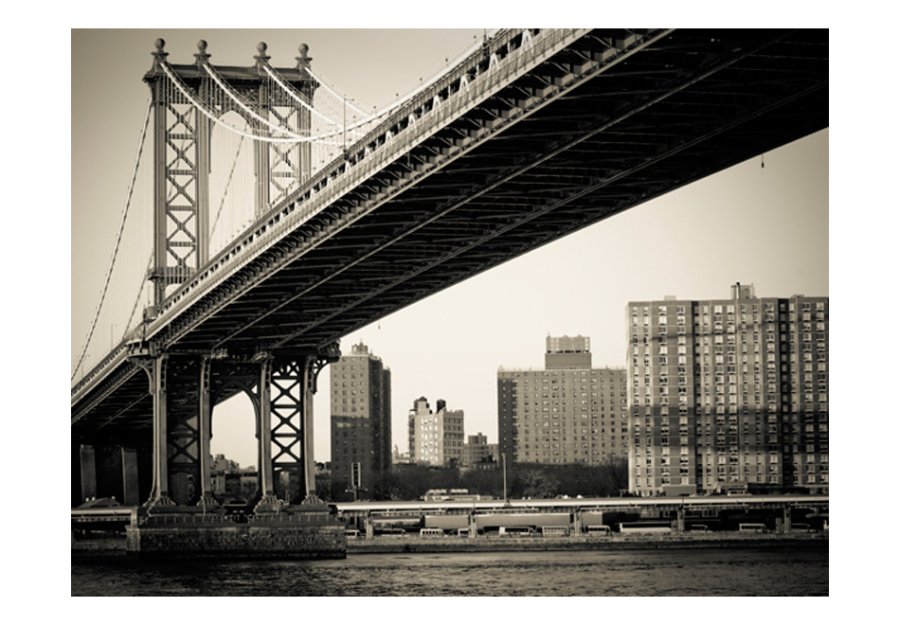 ARTGEIST Fototapet af New York - Manhattan Bridge (flere strrelser)