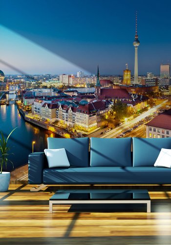 ARTGEIST Fototapet af Berlin - Fischerinsel (flere strrelser)