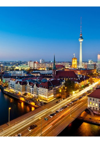 ARTGEIST Fototapet af Berlin - Fischerinsel (flere strrelser)