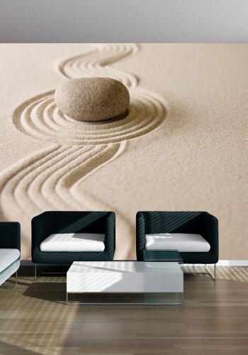 ARTGEIST Fototapet af Sandhaven - Zen (flere strrelser)