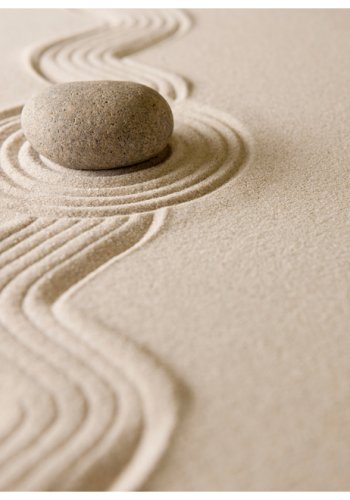 ARTGEIST Fototapet af Sandhaven - Zen (flere strrelser)