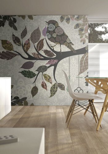 ARTGEIST Fototapet - Gren med fugl (flere strrelser)