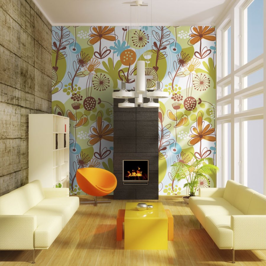 ARTGEIST Fototapet af blomster - Sommer (flere strrelser)