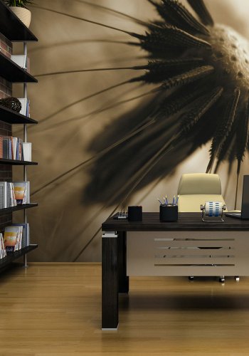 ARTGEIST Fototapet - Nrbillede af mlkebtte i sepia (flere strrelser)