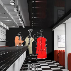 ARTGEIST Fototapet - Musikinstrumenter jazz (flere strrelser)