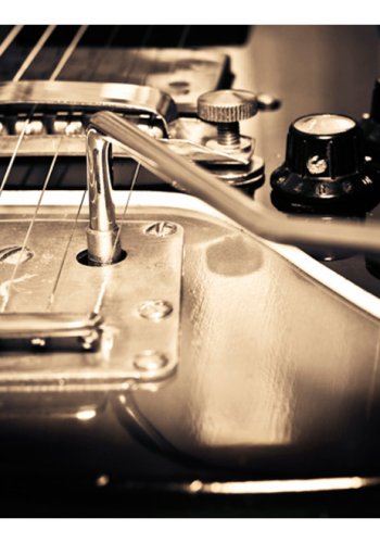 ARTGEIST Fototapet - Guitar Close up (flere strrelser)  