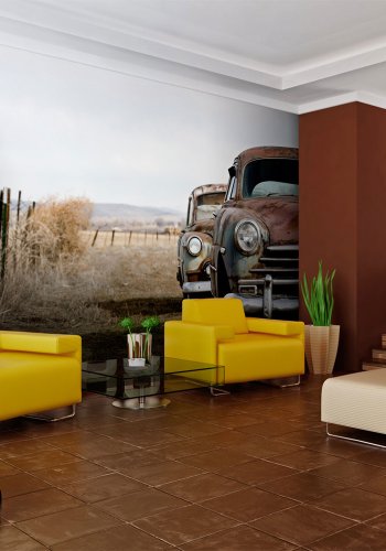 ARTGEIST Fototapet - Amerikanske, gamle biler (flere strrelser)