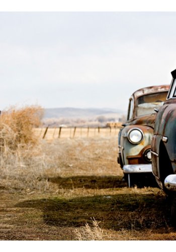 ARTGEIST Fototapet - Amerikanske, gamle biler (flere strrelser)