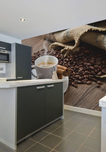 ARTGEIST Fototapet af kaffe - Stjerneanis (flere strrelser) 