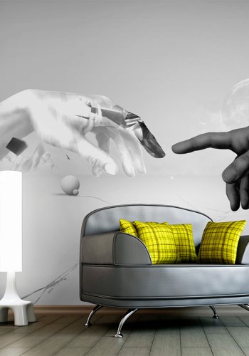 ARTGEIST Fototapet - Intergalactic touch (flere strrelser)