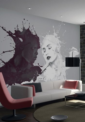 ARTGEIST Fototapet - Modstninger tiltrkker (flere strrelser)