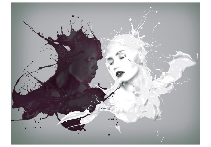 ARTGEIST Fototapet - Modstninger tiltrkker (flere strrelser)