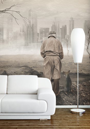 ARTGEIST Fototapet - Ghost city (flere strrelser)