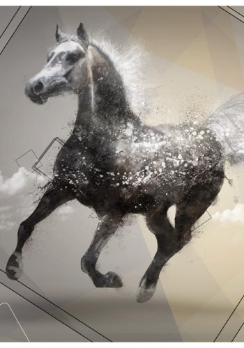 ARTGEIST Fototapet af hest - Escape into dreams (flere strrelser)