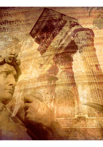 ARTGEIST - Fototapet med antikt grsk tema - Flere strrelser